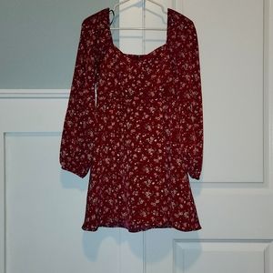 Empire Waist Floral Dress